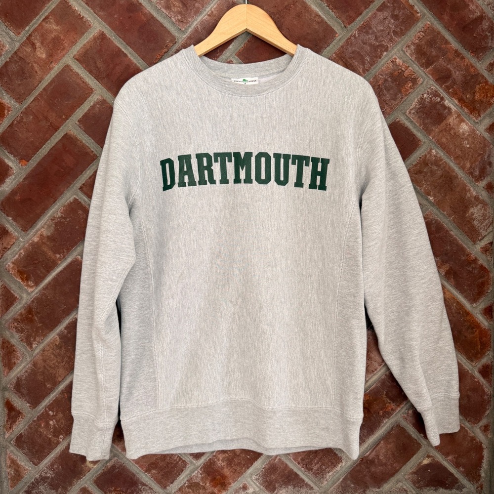 Dartmouth College Sweatshirt Small Crewneck Independent Trading Co Reverse Weave